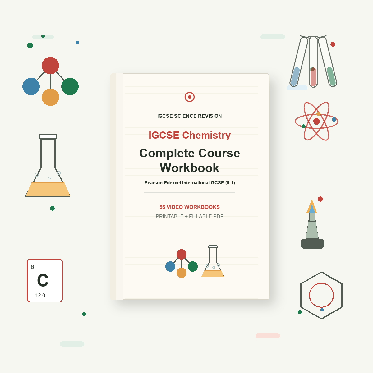 IGCSE Chemistry Complete Course Workbook cover
